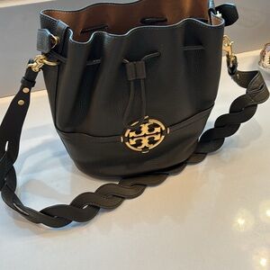Tory Burch Loden Green bucket Bag